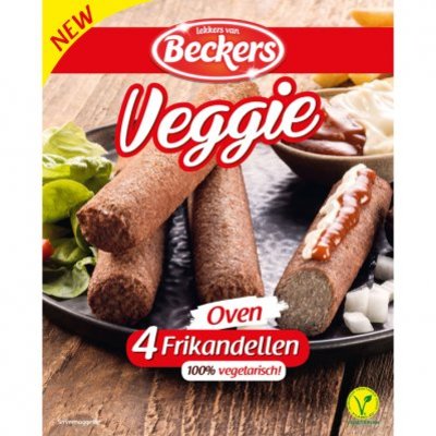 Beckers Vegetarische oven frikandel