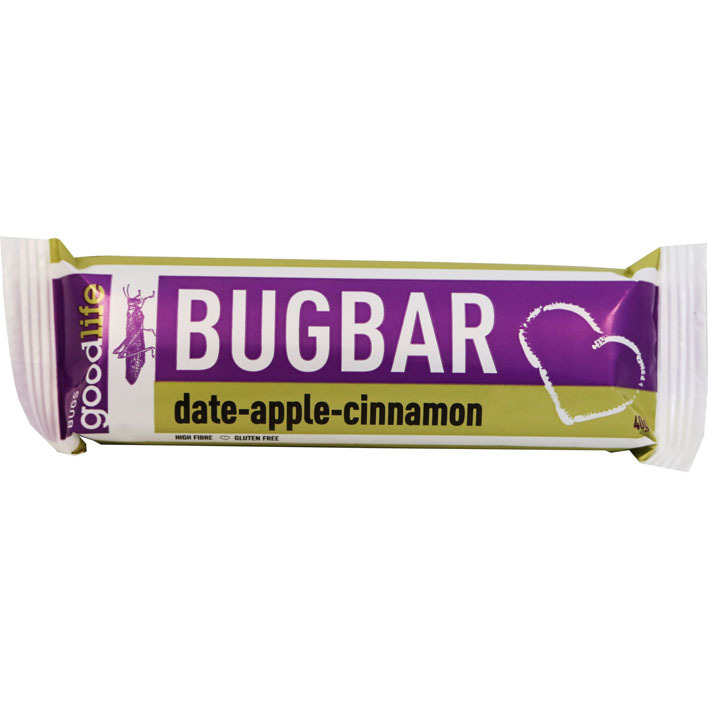 Goodlife Apple cinnamon bar with buffalo flour