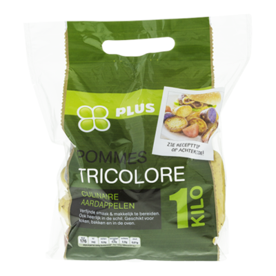 Huismerk Tricolore aardappelen