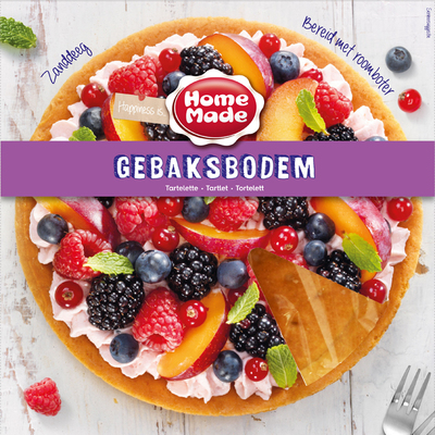 Homemade Zanddeeg bodem groot met roomboter