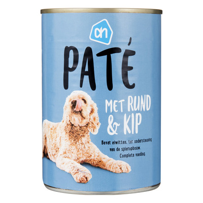 Huismerk Paté rund-kip (voor de hond)