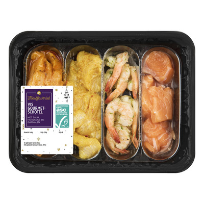 Huismerk Visgourmetschotel