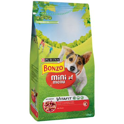 Bonzo Mini menu rund