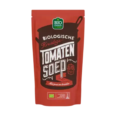 Huismerk Biologische Kruidige Tomatensoep