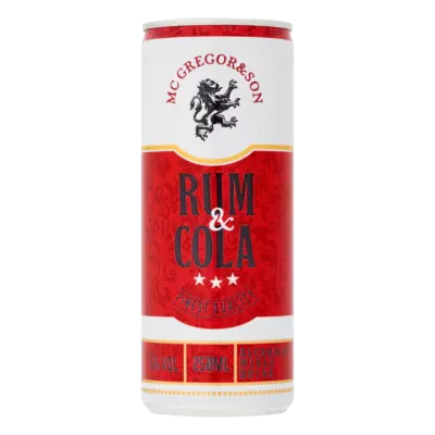 Rum & Cola Alcoholische Mixdrank
