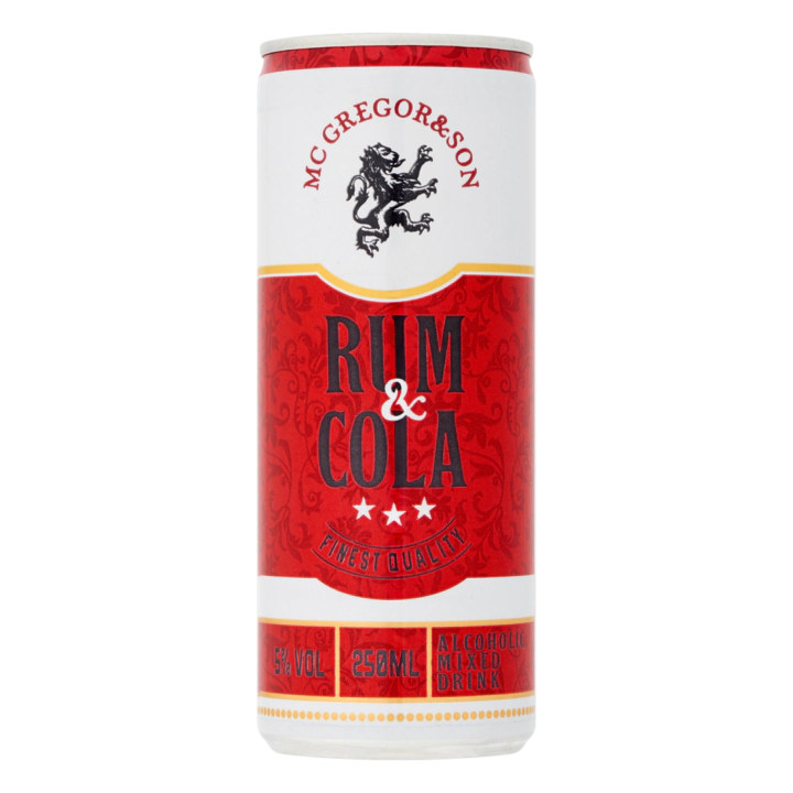 Rum & Cola Alcoholische Mixdrank