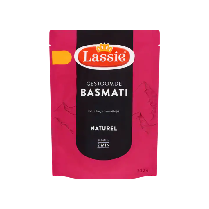 Lassie Gestoomde Basmati Naturel