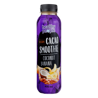 Healthy People Coconut banana smoothie cacao