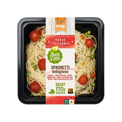 Top! Van Coop Spaghetti Bolognese