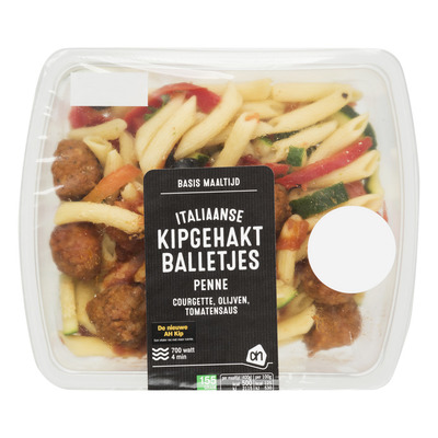 Huismerk Basis maaltijd kip-gehaktbal