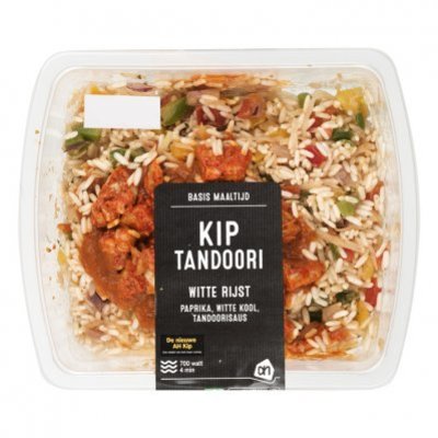 Huismerk Basis maaltijd kip-tandoori