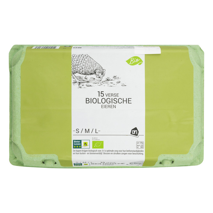 Huismerk Biologisch Eieren