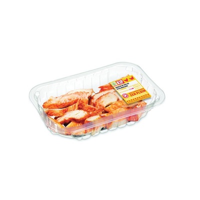 Huismerk pluim gegrilde kipreepjes pittig