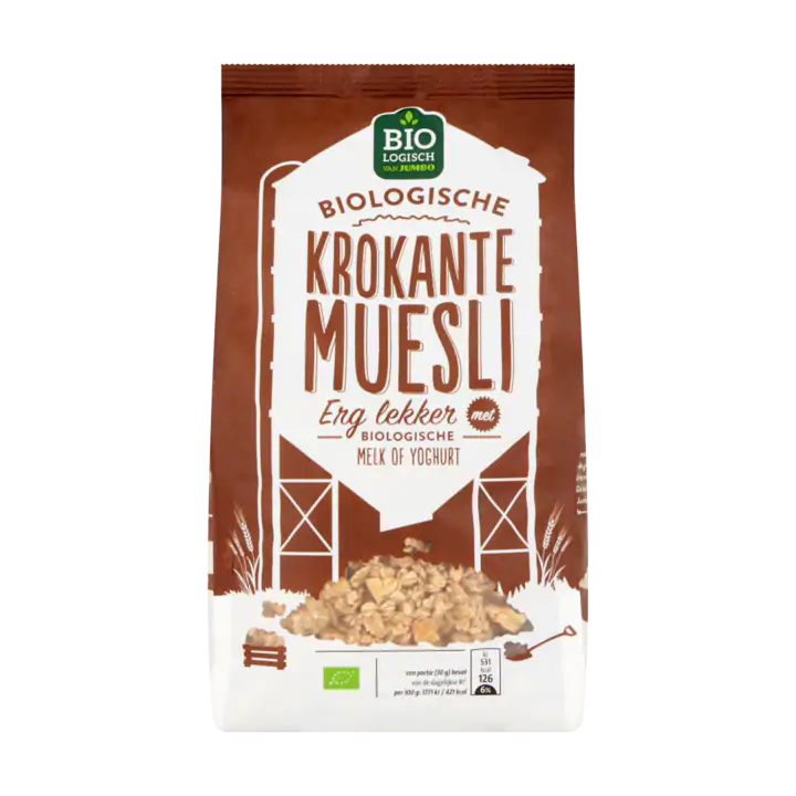 Huismerk Biologische Krokante Muesli