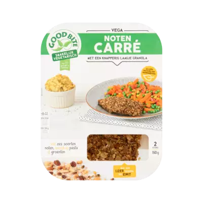 GoodBite Vega Noten Carré 2 Stuks