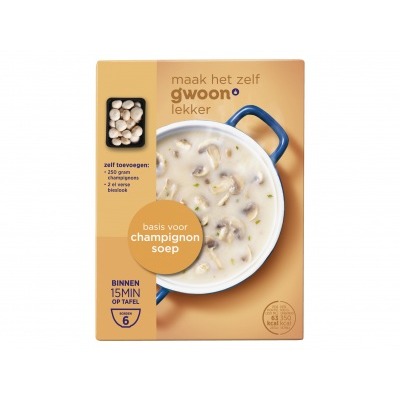 Huismerk Champignonsoep