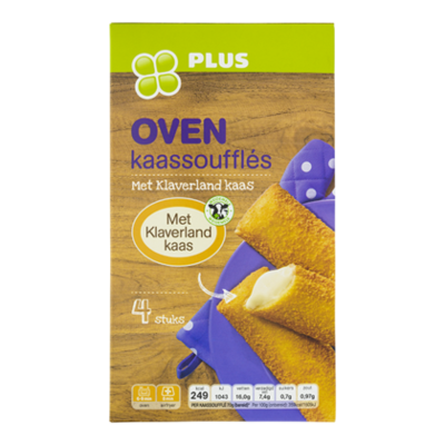 Huismerk Klaverland Oven Kaassouflé