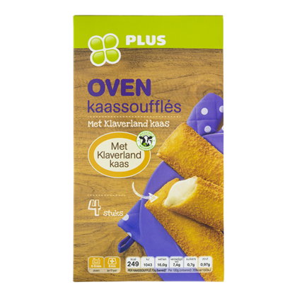 Huismerk Klaverland Oven Kaassouflé