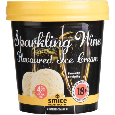 Smice Sparkling wine flavoured ice cream