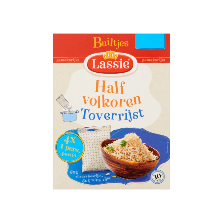 Lassie Builtjes Half Volkoren Toverrijst 4 Stuks