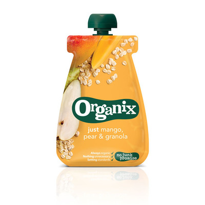 Organix Just mango pear and granola