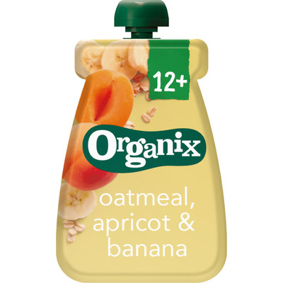 Organix Havermout, abrikoos & banaan 6-36m