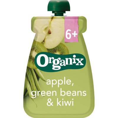 Organix Appel, groene bonen & kiwi 6-36m