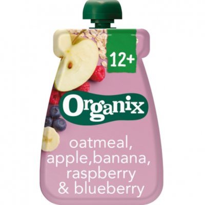 Organix Knijpfruit haver appel banaan 6-36 m