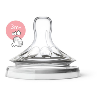Avent Flesspeen naturel 3+ maanden