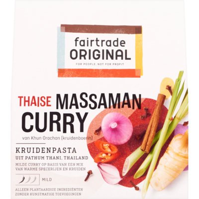 Fair Trade Original Kruidenpasta massaman