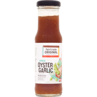 Fair Trade Original Woksaus oyster garlic