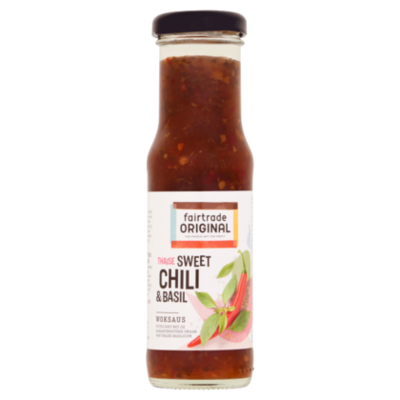 Fairtrade Original Sweet chili & basil woksaus Fairtrade