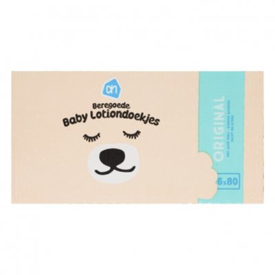 Huismerk Beregoede baby lotiondoekjes 6 pak