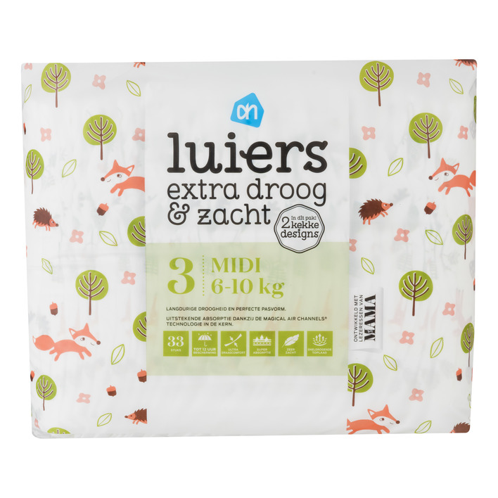 Huismerk Extra droog zacht luiers 3