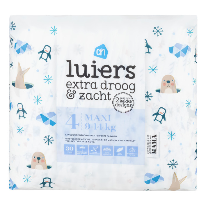 Huismerk Extra droog zacht luiers 4