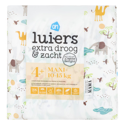 Huismerk Exta droog zacht luiers 4+