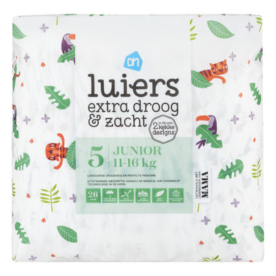 Huismerk Extra droog zacht luiers 5