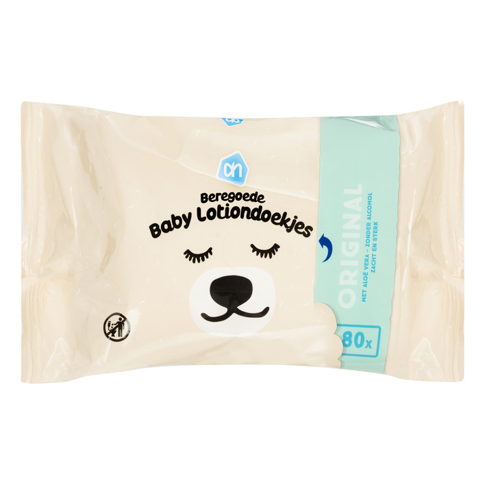 Huismerk Beregoede baby lotiondoekjes original