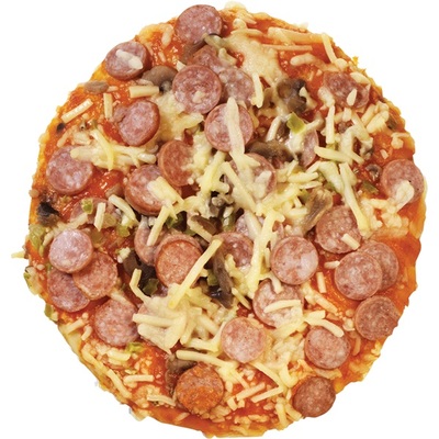 mini pizza salami