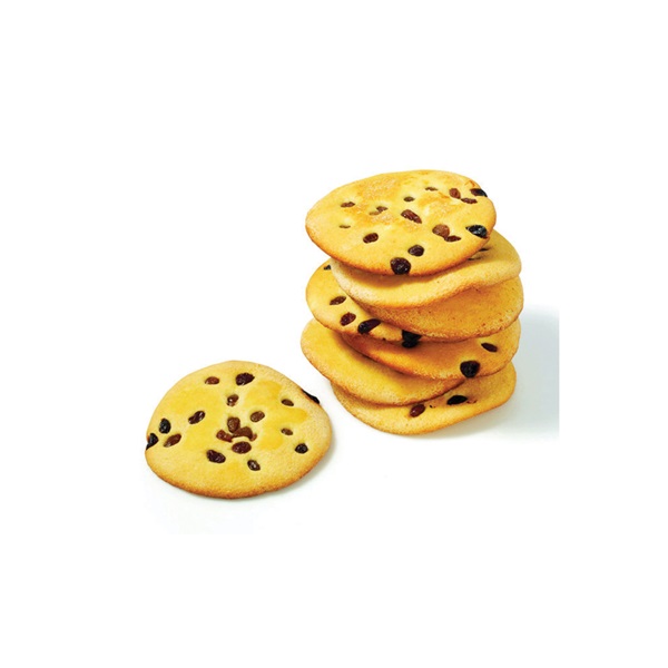 Huismerk rozijneneierkoek