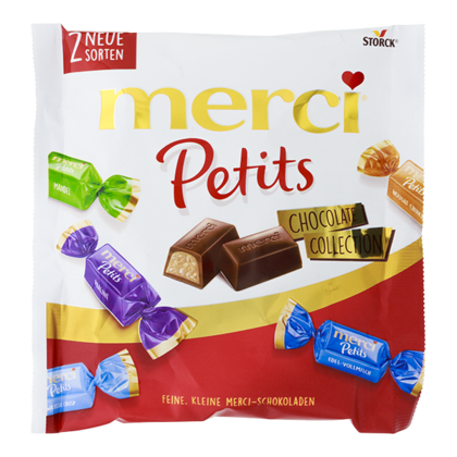 Merci Petits chocolate collection
