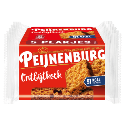 Peijnenburg Ontbijtkoek 5 x 30 g
