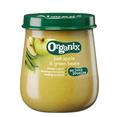Organix Appel & groene bonen 6+ mnd