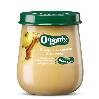 Organix Appel, kaneel & muesli 6+ mnd