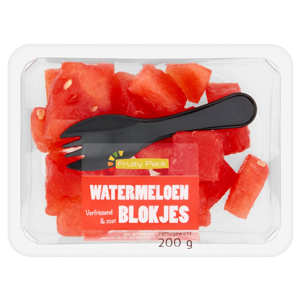 Watermeloen Blokjes 200 g