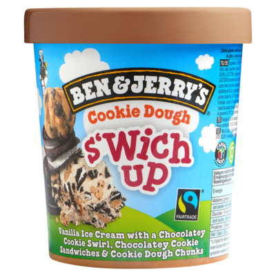 Ben & Jerry's S'Wich Up IJs Cookie Dough 500 ml