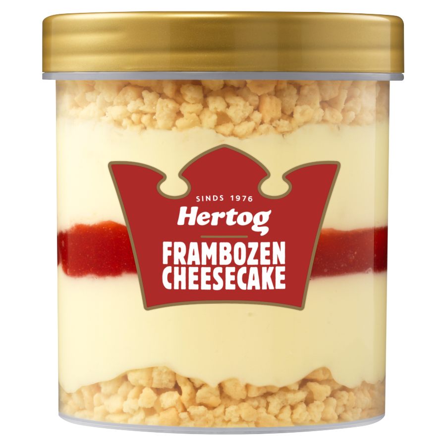 Hertog IJsbeker Framboos Cheesecake 430 ml