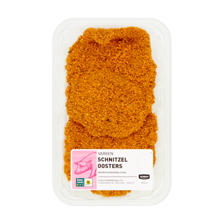 Huismerk Varken Schnitzel Oosters 2 Stuks