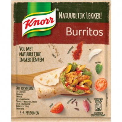 Knorr Natuurlijk wereldgerecht burritos mix