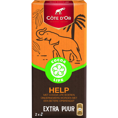 Côte d'Or Extra puur (Cocoa Life Helpt)